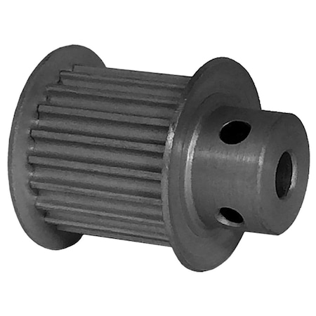 B&B Manufacturing 20-3P15-6FA2, Timing Pulley, Aluminum, Clear Anodized 20-3P15-6FA2